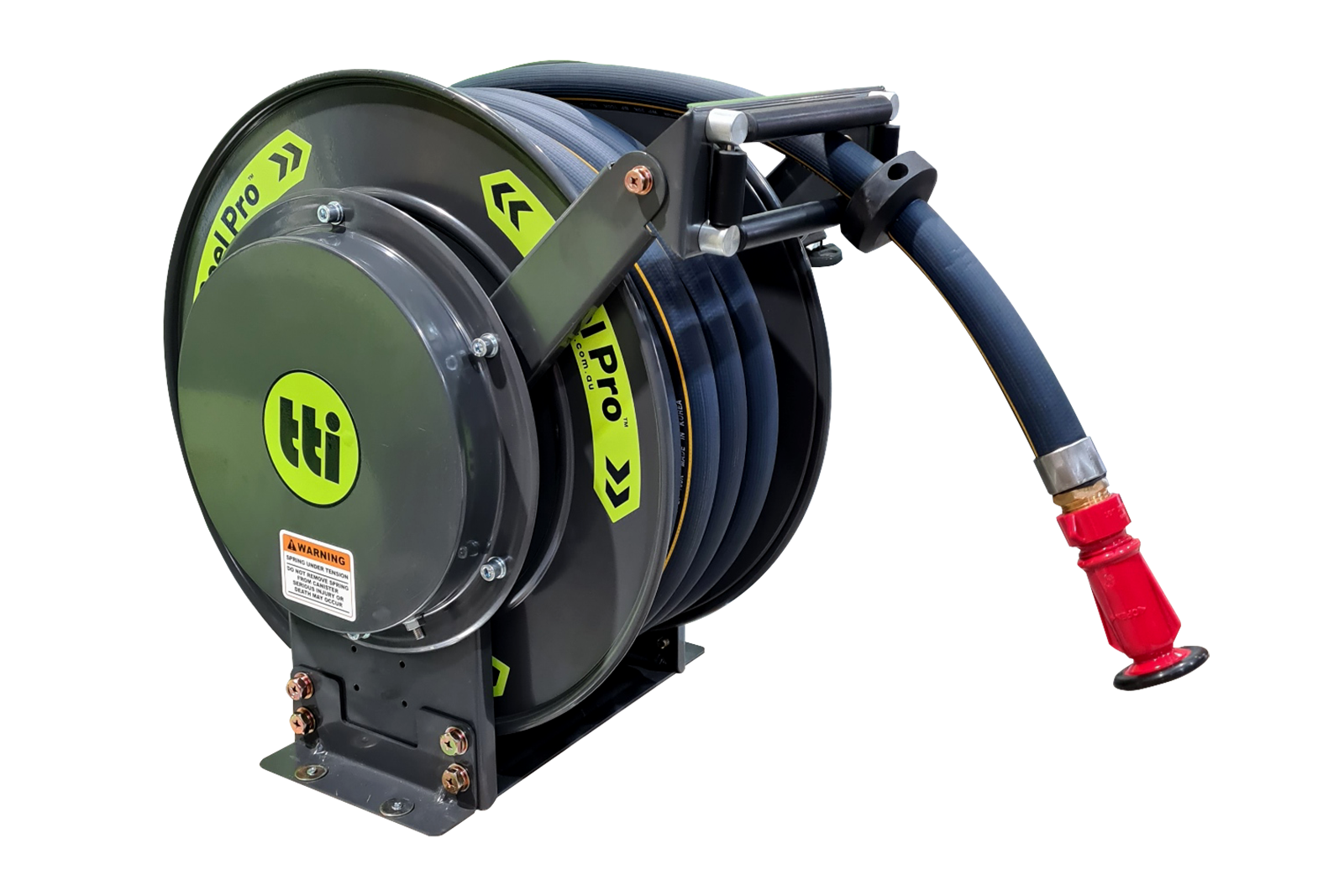 ReelPro™ - 20m x 25mm Fire Fighting Hose Reel - Spring Rewind