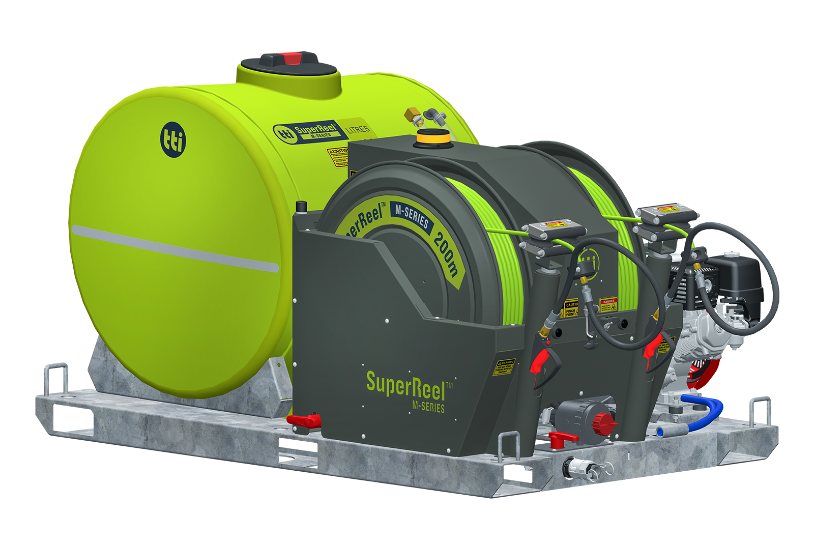 400L SuperReel™ M-Series - Mechanical Drive Spray Unit (Short)